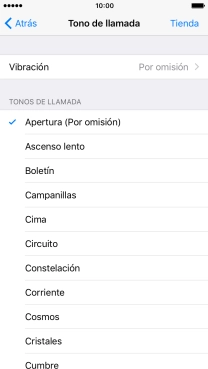 Pulsa los timbres de llamada deseados para escucharlos. Pulsa los timbres de llamada deseados para escucharlos.