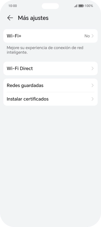 Pulsa Wi-Fi+. Pulsa Wi-Fi+.