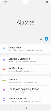 Pulsa Conexiones.