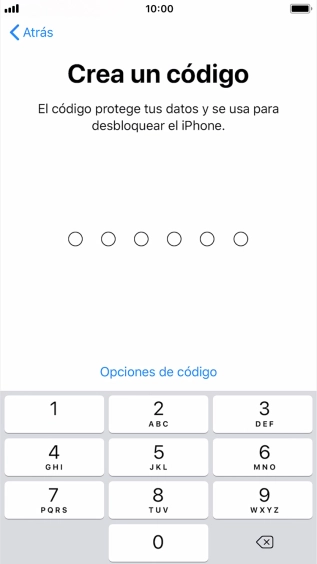 Pulsa Opciones de código. Pulsa Opciones de código.