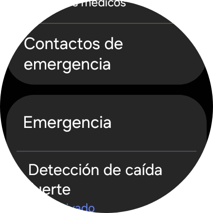 Pulsa Detección de caída fuerte.