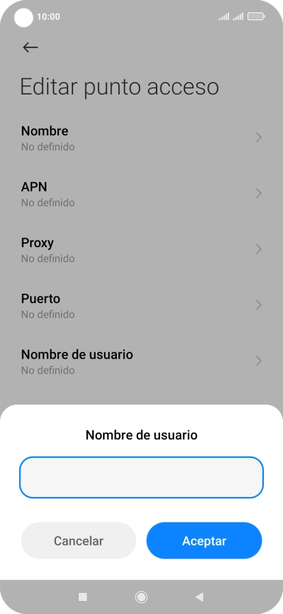 Introduce wap@wap y pulsa Aceptar. Introduce wap@wap y pulsa Aceptar.