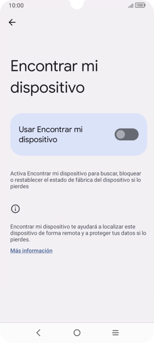 Pulsa el indicador junto a Pulsa el indicador junto a