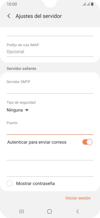 Pulsa el indicador junto a Pulsa el indicador junto a