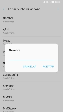 Introduce Vodafone Internet y pulsa ACEPTAR. Introduce Vodafone Internet y pulsa ACEPTAR.