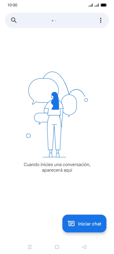 Pulsa Iniciar chat. Pulsa Iniciar chat.