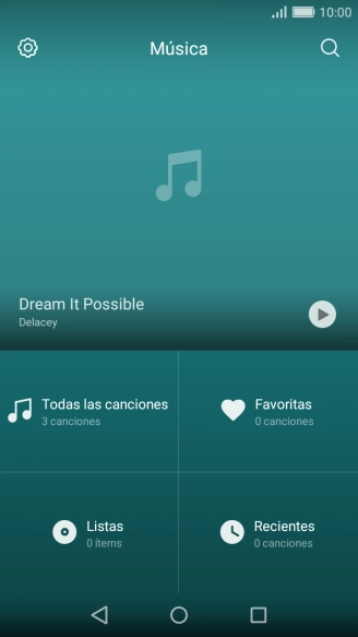 Pulsa Todas las canciones.