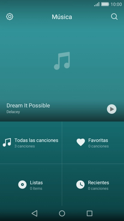 Pulsa Todas las canciones.