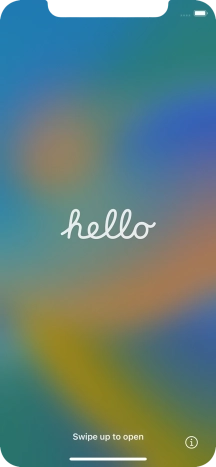 Desliza el dedo hacia arriba desde la parte inferior de la pantalla. Desliza el dedo hacia arriba desde la parte inferior de la pantalla.