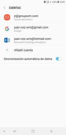 Pulsa el indicador junto a 