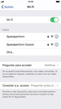 Pulsa la red wifi deseada e introduce la contraseña de esta red. Pulsa la red wifi deseada e introduce la contraseña de esta red.