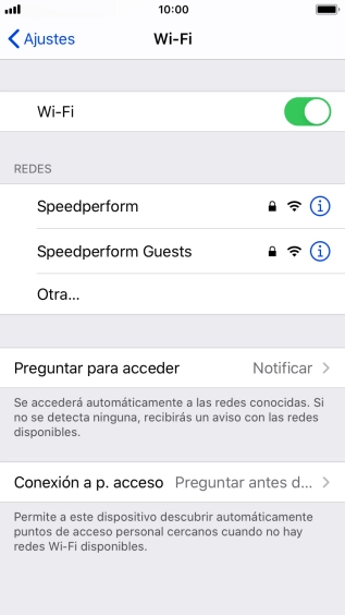 Pulsa la red wifi deseada e introduce la contraseña de esta red. Pulsa la red wifi deseada e introduce la contraseña de esta red.