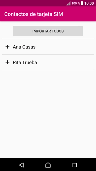 Pulsa IMPORTAR TODOS.
