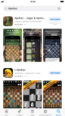 Pulsa la app deseada. Pulsa la app deseada.