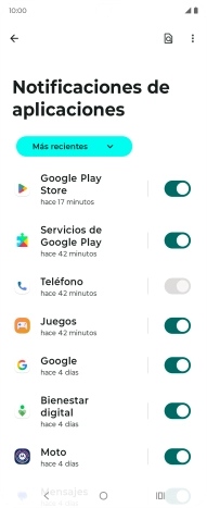Pulsa la lista desplegable. Pulsa la lista desplegable.