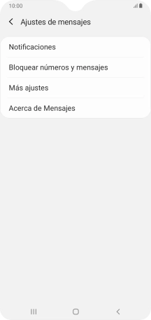 Pulsa Más ajustes. Pulsa Más ajustes.
