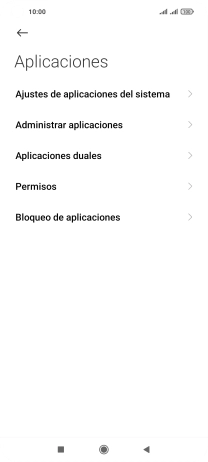 Pulsa Administrar aplicaciones. Pulsa Administrar aplicaciones.
