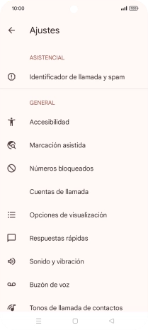 Pulsa Buzón de voz.
