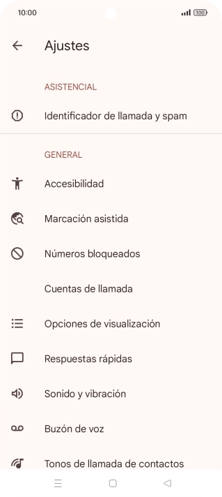 Pulsa Buzón de voz.