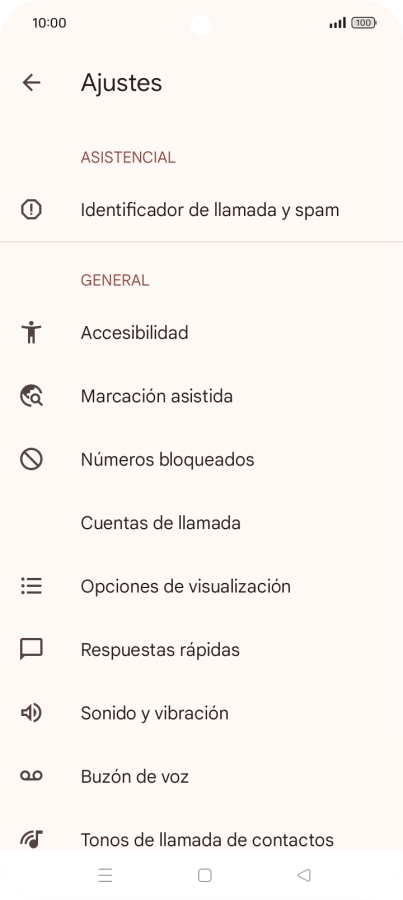 Pulsa Buzón de voz.