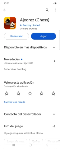 Pulsa Desinstalar.