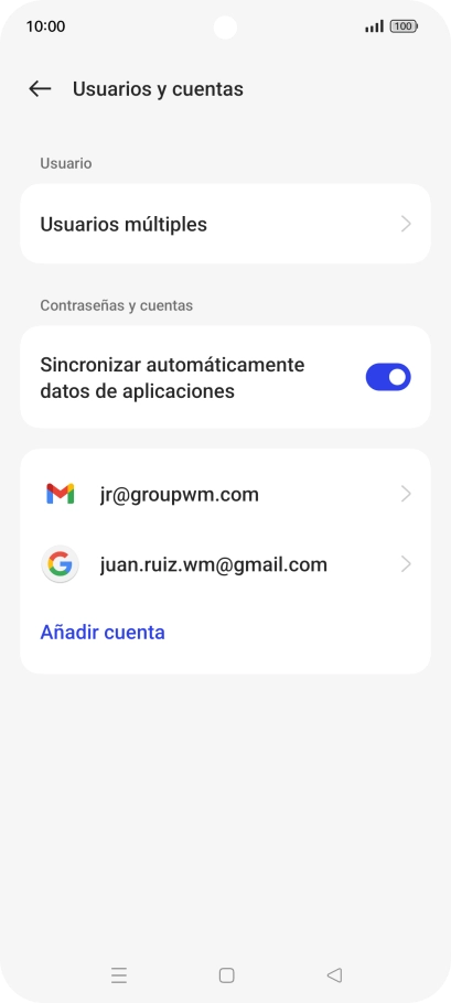 Pulsa el indicador junto a Pulsa el indicador junto a