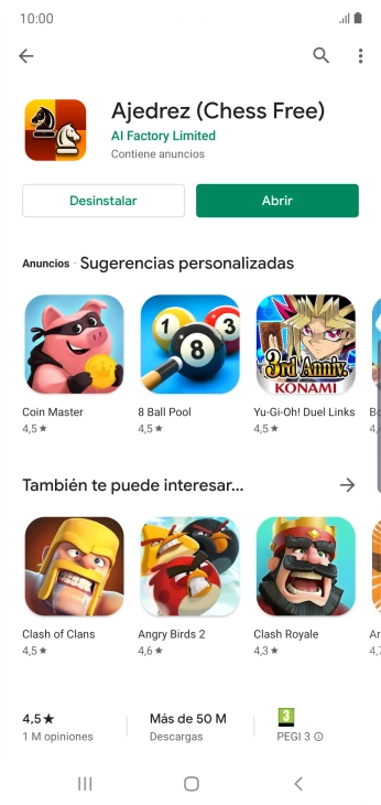 Pulsa la tecla de inicio para terminar y regresar a la pantalla de inicio. Pulsa la tecla de inicio para terminar y regresar a la pantalla de inicio.