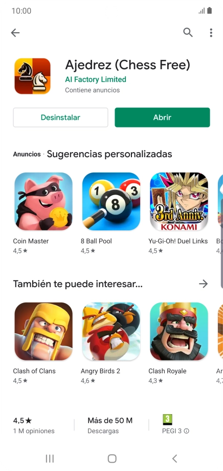 Pulsa la tecla de inicio para terminar y regresar a la pantalla de inicio. Pulsa la tecla de inicio para terminar y regresar a la pantalla de inicio.
