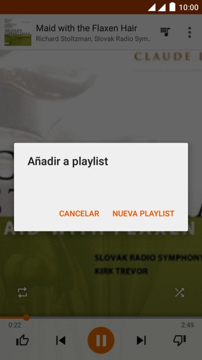 Pulsa NUEVA PLAYLIST. Pulsa NUEVA PLAYLIST.
