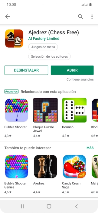 Pulsa la tecla de inicio para terminar y regresar a la pantalla de inicio. Pulsa la tecla de inicio para terminar y regresar a la pantalla de inicio.