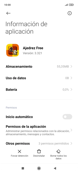Pulsa la tecla de inicio para terminar y regresar a la pantalla de inicio. Pulsa la tecla de inicio para terminar y regresar a la pantalla de inicio.