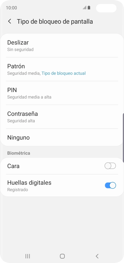 Pulsa Ninguno. Pulsa Ninguno.