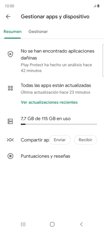 Pulsa Gestionar. Pulsa Gestionar.