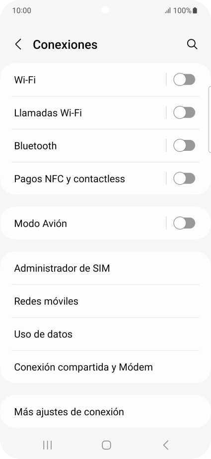 Pulsa Wi-Fi.