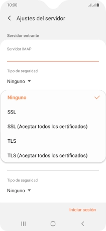 Pulsa Ninguno para desactivar la función. Pulsa Ninguno para desactivar la función.
