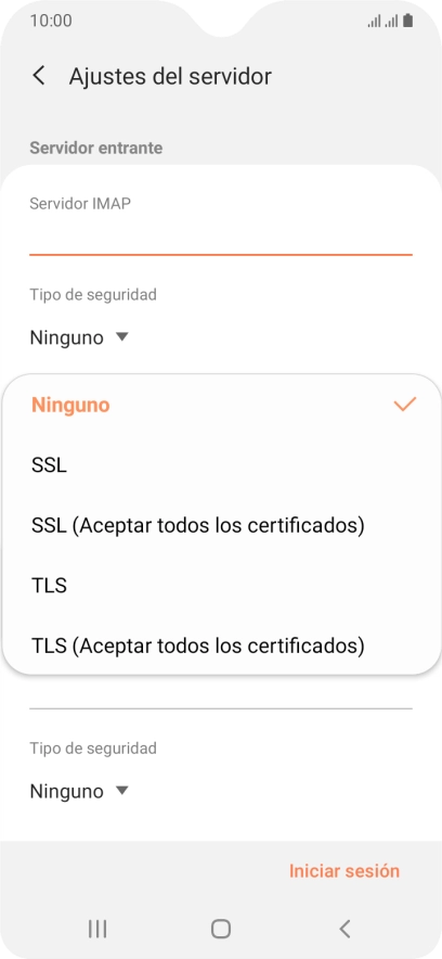 Pulsa Ninguno para desactivar la función. Pulsa Ninguno para desactivar la función.