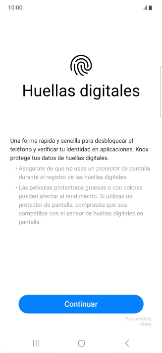 Pulsa Continuar. Pulsa Continuar.