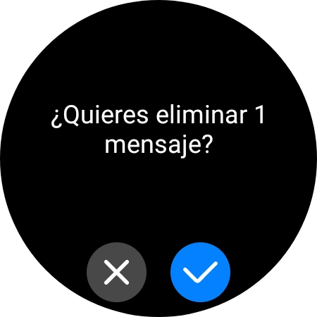 Pulsa el icono de aceptar. Pulsa el icono de aceptar.