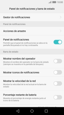 Pulsa Gestor de notificaciones. Pulsa Gestor de notificaciones.