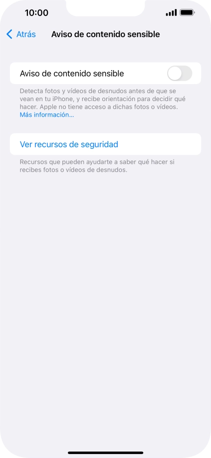 Pulsa el indicador junto a Pulsa el indicador junto a