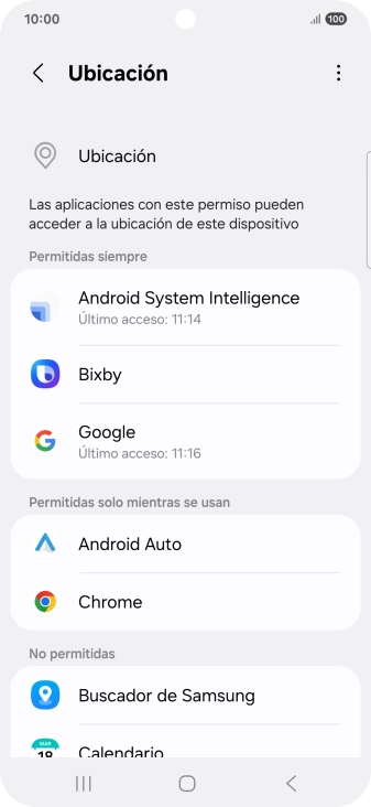 Pulsa la app deseada. Pulsa la app deseada.