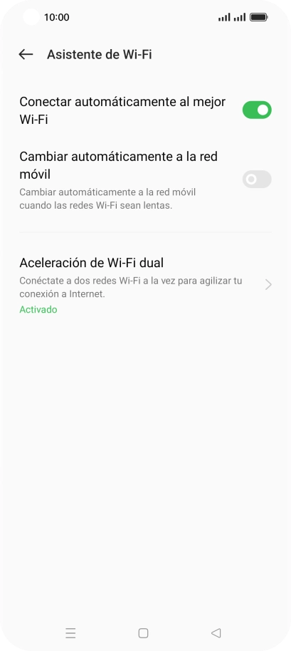 Pulsa el indicador junto a Pulsa el indicador junto a
