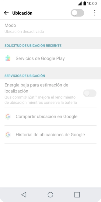 Pulsa el indicador junto a Pulsa el indicador junto a