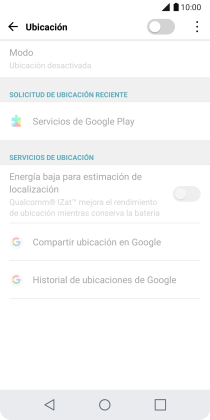 Pulsa el indicador junto a Pulsa el indicador junto a