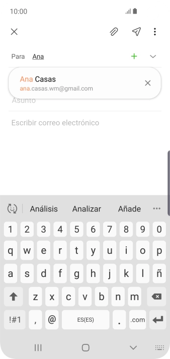 Pulsa el contacto deseado. Pulsa el contacto deseado.