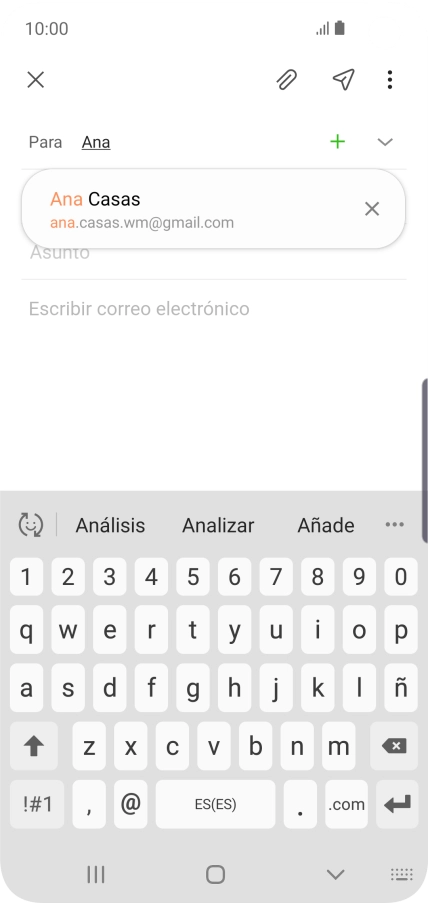 Pulsa el contacto deseado. Pulsa el contacto deseado.