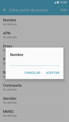 Introduce Vodafone Internet y pulsa ACEPTAR. Introduce Vodafone Internet y pulsa ACEPTAR.