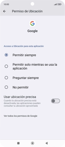 Pulsa el ajuste deseado. Pulsa el ajuste deseado.
