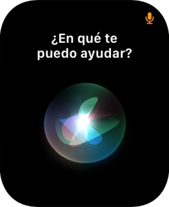 Decir con tus propias palabras lo que debe hacer el Apple Watch. Decir con tus propias palabras lo que debe hacer el Apple Watch.