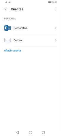 Pulsa el tipo de cuenta deseado. Pulsa el tipo de cuenta deseado.